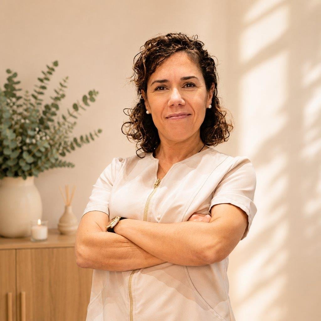 Vanesa Montero en la clínica PODOinBALANCE